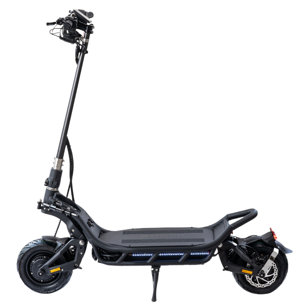  NAMI BURN-E3 Black electric scooter on a white background