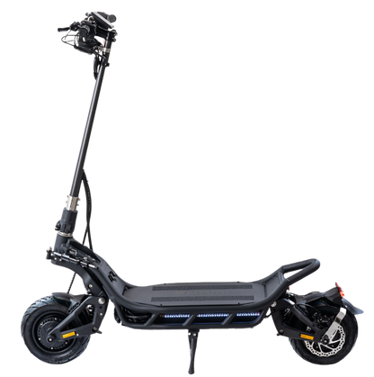  NAMI BURN-E3 Black electric scooter on a white background