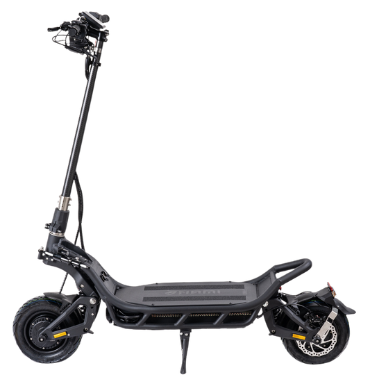 NAMI BURN-E3 Black electric scooter on a white background