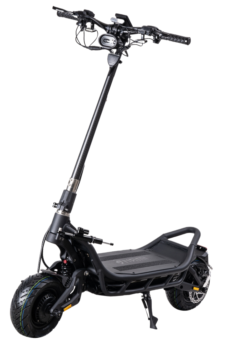  NAMI BURN-E3 Black electric scooter on a white background