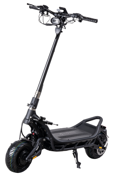  NAMI BURN-E3 Black electric scooter on a white background