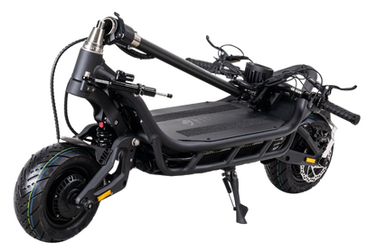  NAMI BURN-E3 Black electric scooter on a white background