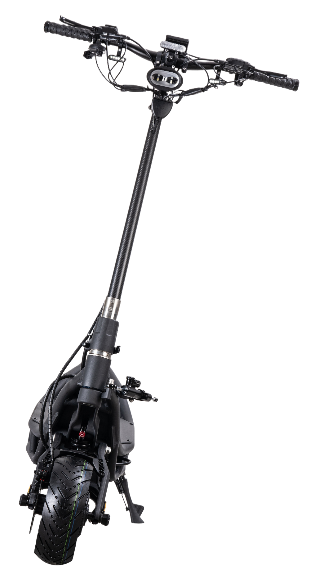  NAMI BURN-E3 Black electric scooter on a white background