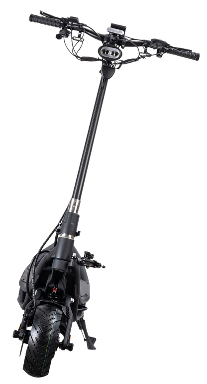  NAMI BURN-E3 Black electric scooter on a white background