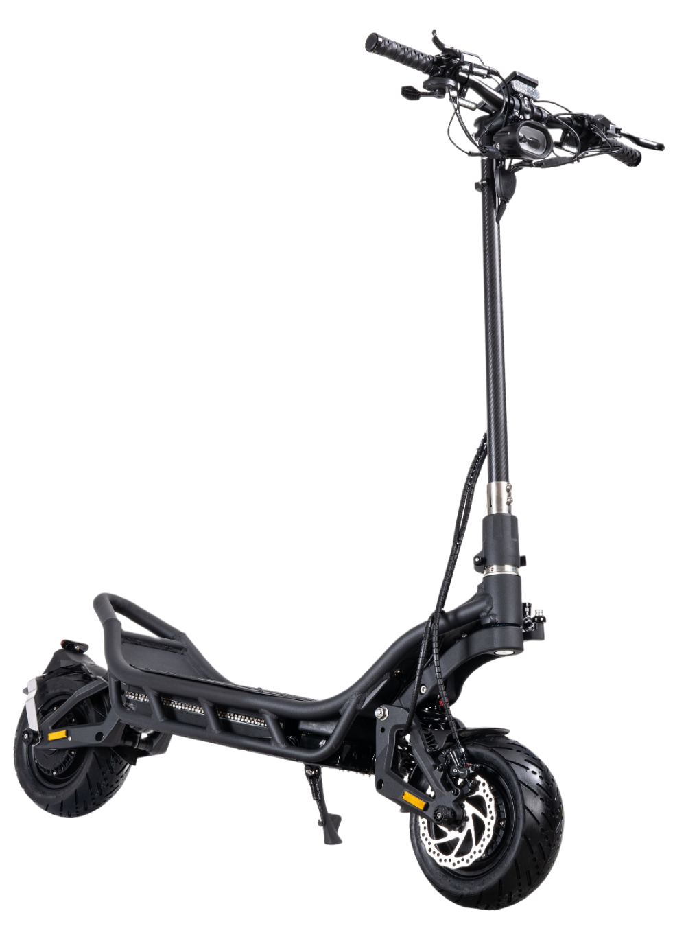NAMI BURN-E3 Black electric scooter on a white background