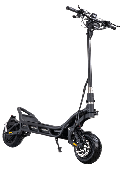 NAMI BURN-E3 Black electric scooter on a white background