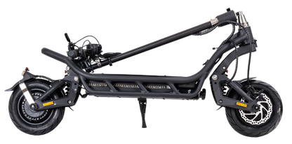 NAMI BURN-E3 Black electric scooter on a white background