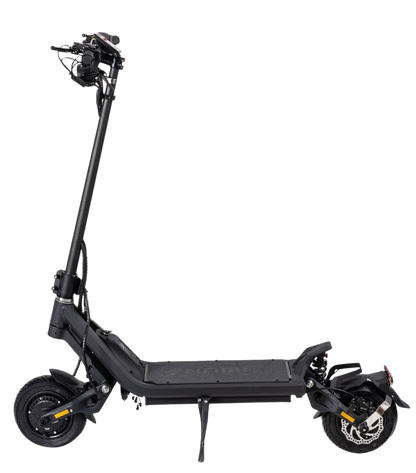 NAMI KLIMA Black electric scooter on a white background
