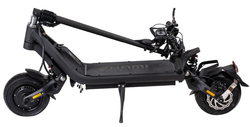 NAMI KLIMA MAX Black electric scooter on a white background