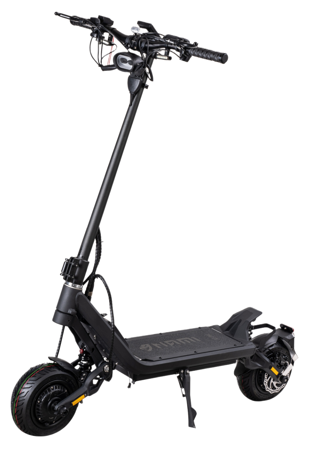 NAMI KLIMA MAX Black electric scooter on a white background