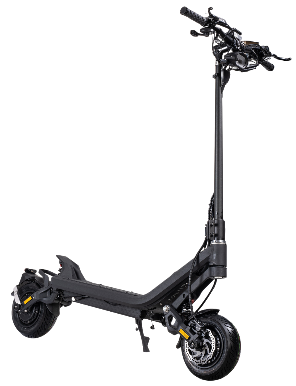 NAMI KLIMA MAX Black electric scooter on a white background