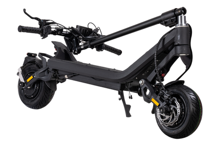 NAMI KLIMA Black electric scooter on a white background