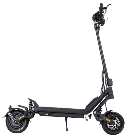 NAMI KLIMA MAX Black electric scooter on a white background