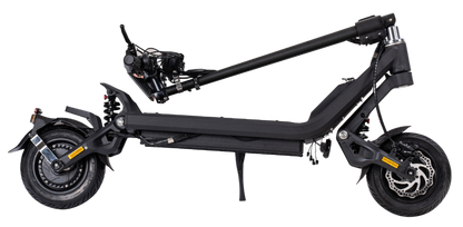 NAMI KLIMA Black electric scooter on a white background