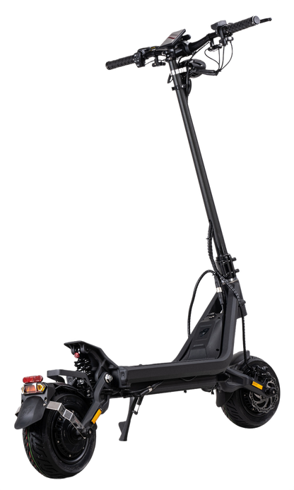 NAMI KLIMA Black electric scooter on a white background