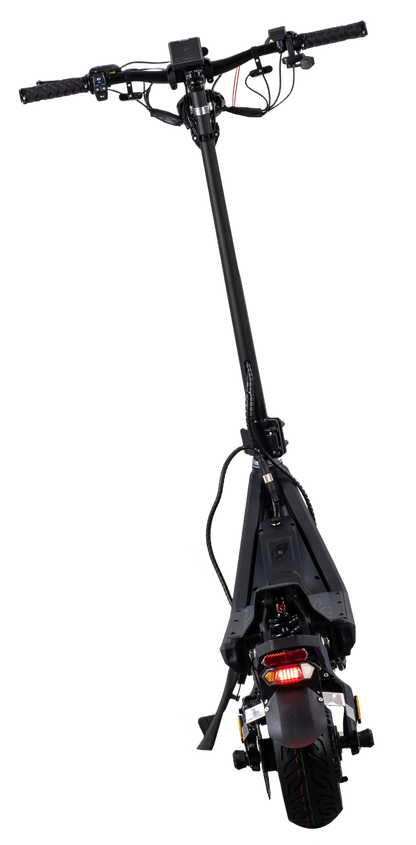 NAMI KLIMA Black electric scooter on a white background