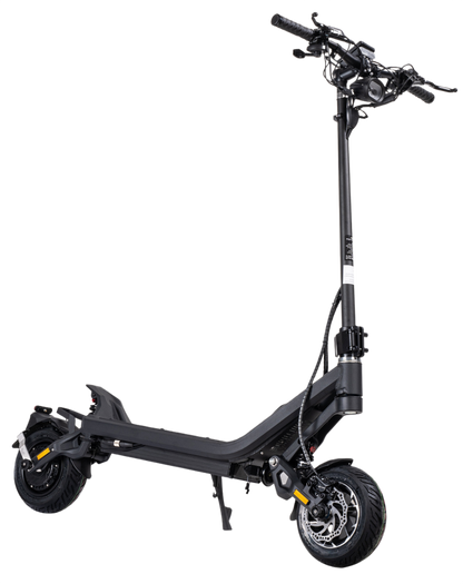 NAMI KLIMA ONE Black electric scooter on a white background