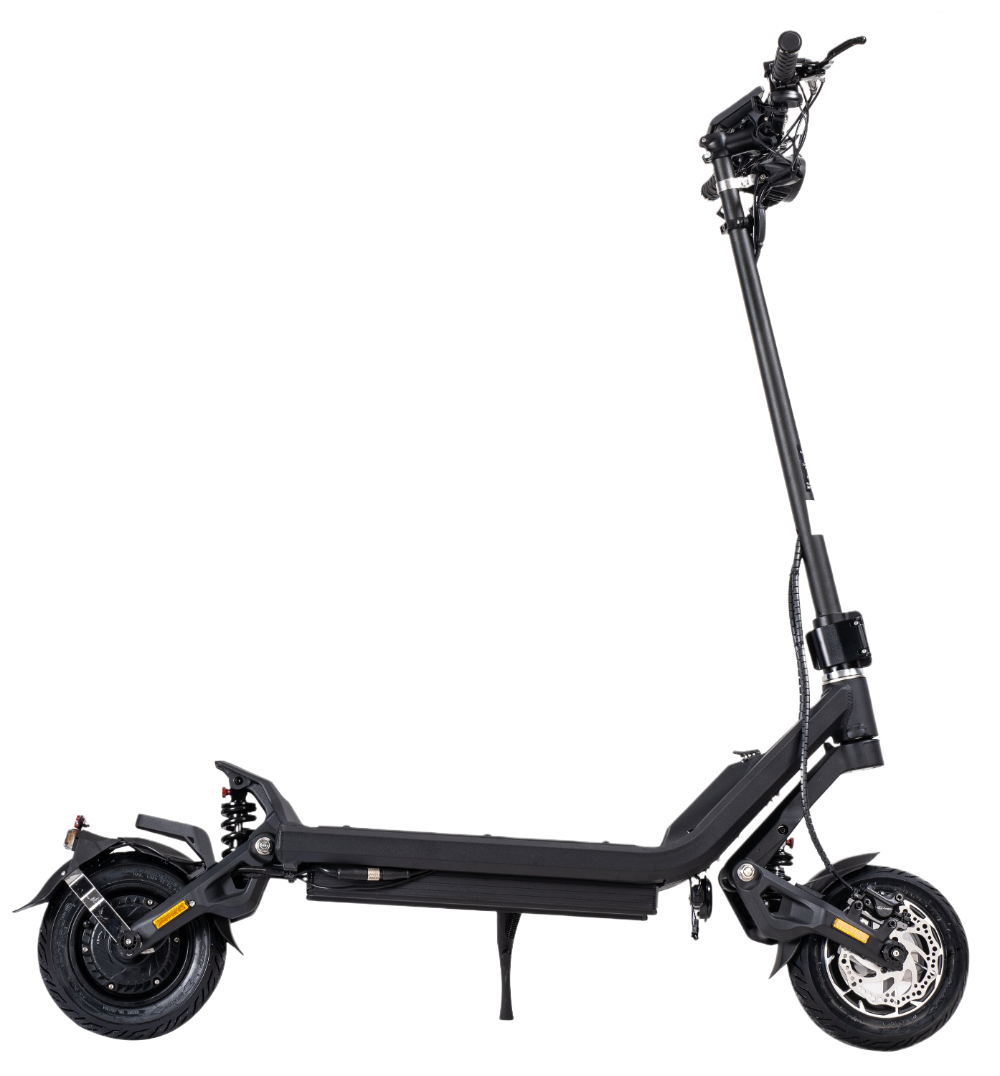 NAMI KLIMA ONE Black electric scooter on a white background
