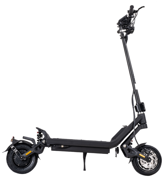 NAMI KLIMA ONE Black electric scooter on a white background