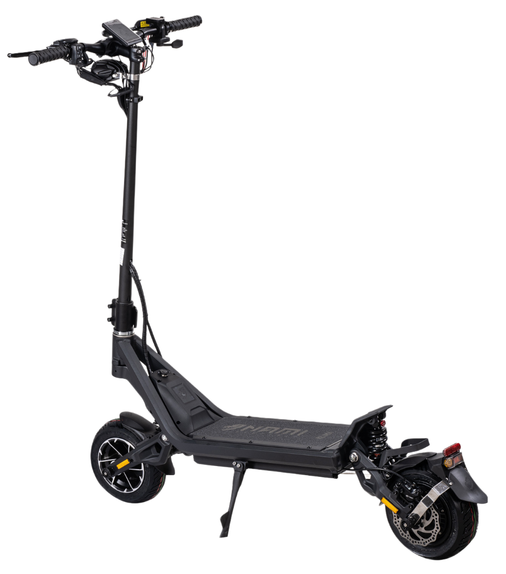 NAMI KLIMA ONE Black electric scooter on a white background