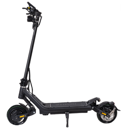 NAMI SUPER STELLAR Black electric scooter on a white background