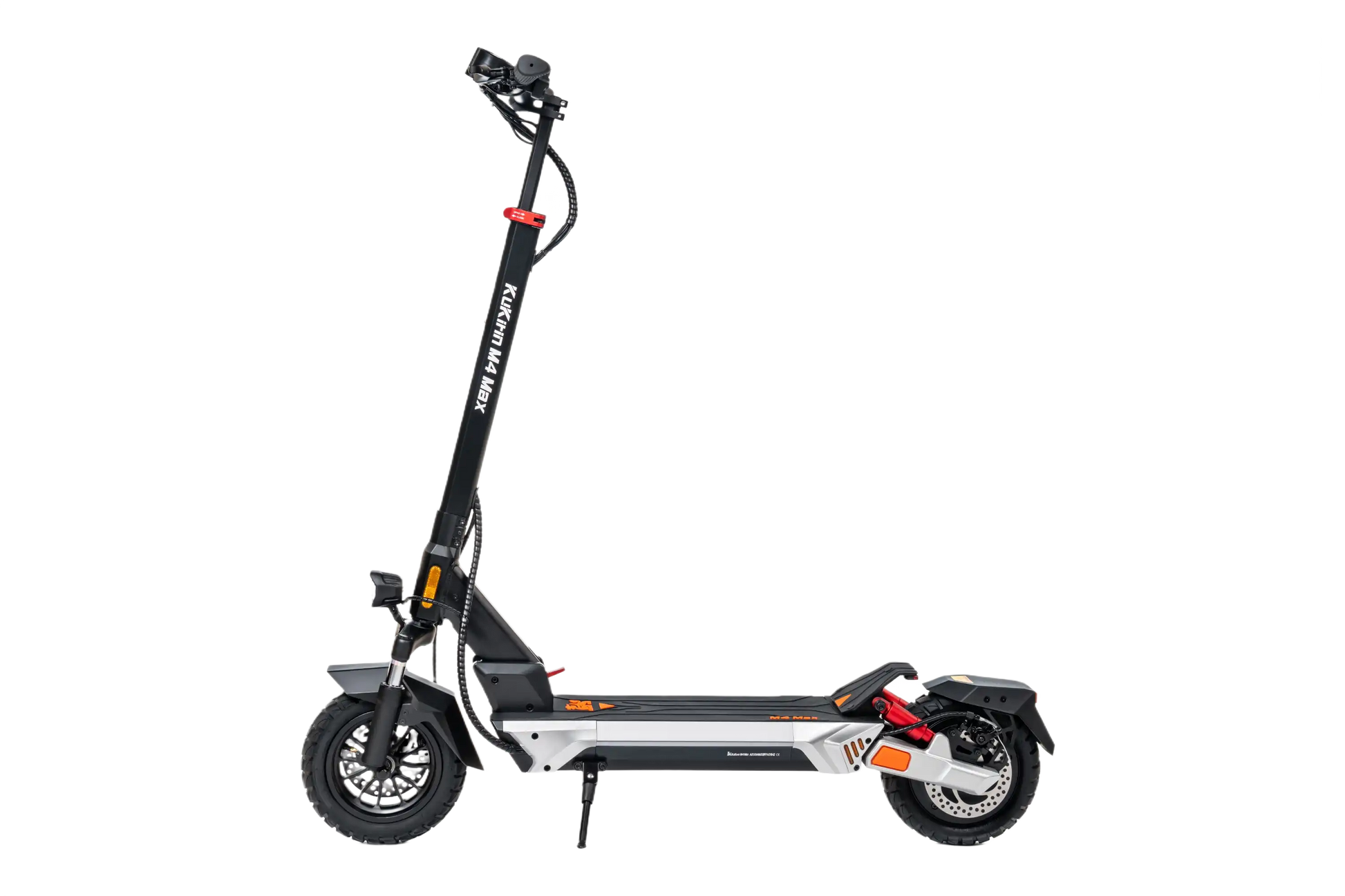KuKirin M4 Max Black electric scooter on a white background