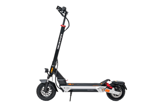 KuKirin M4 Max Black electric scooter on a white background
