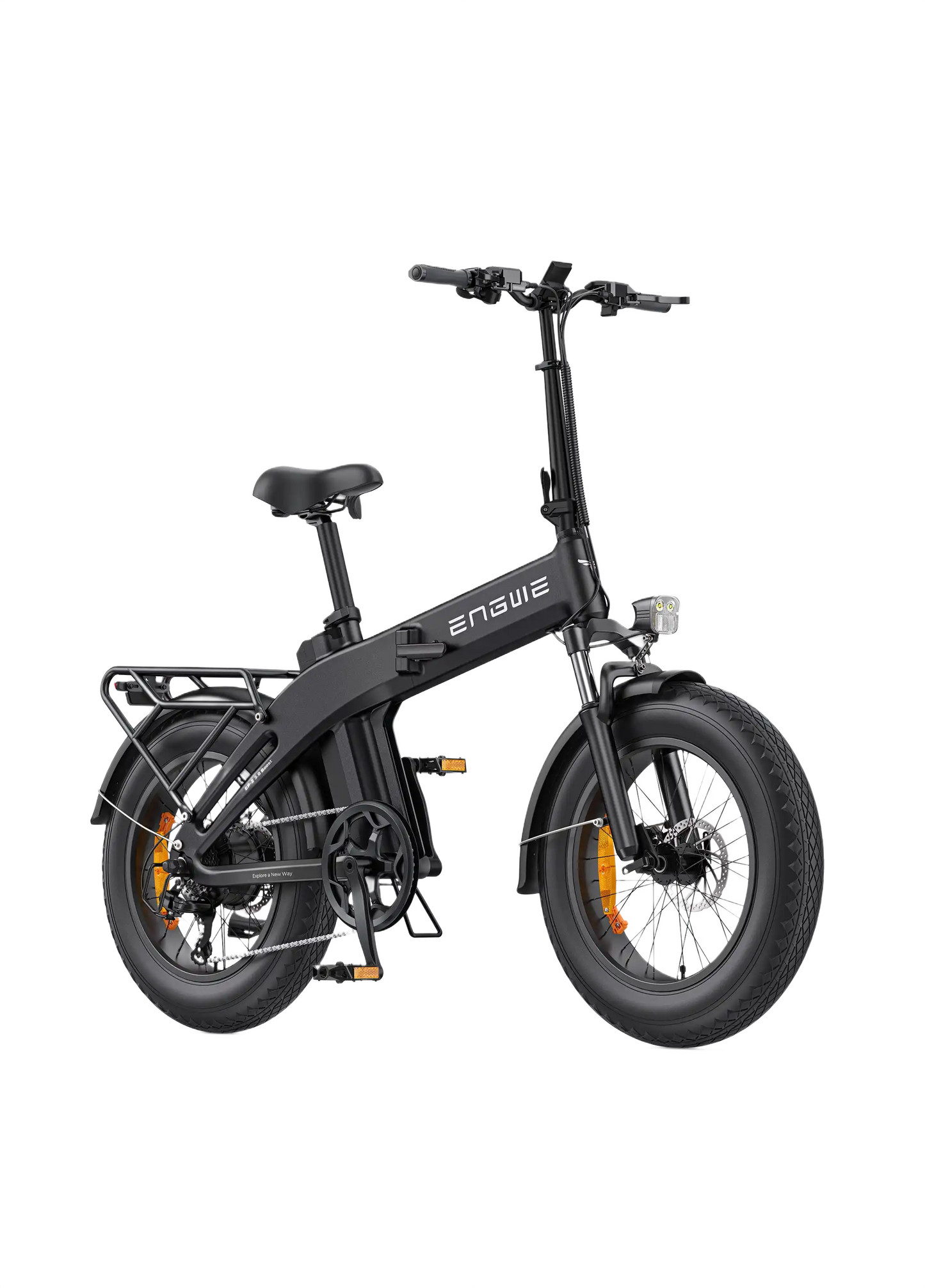  ENGWE EP-2 3.0 Boost black electric bike with black frame on a white background