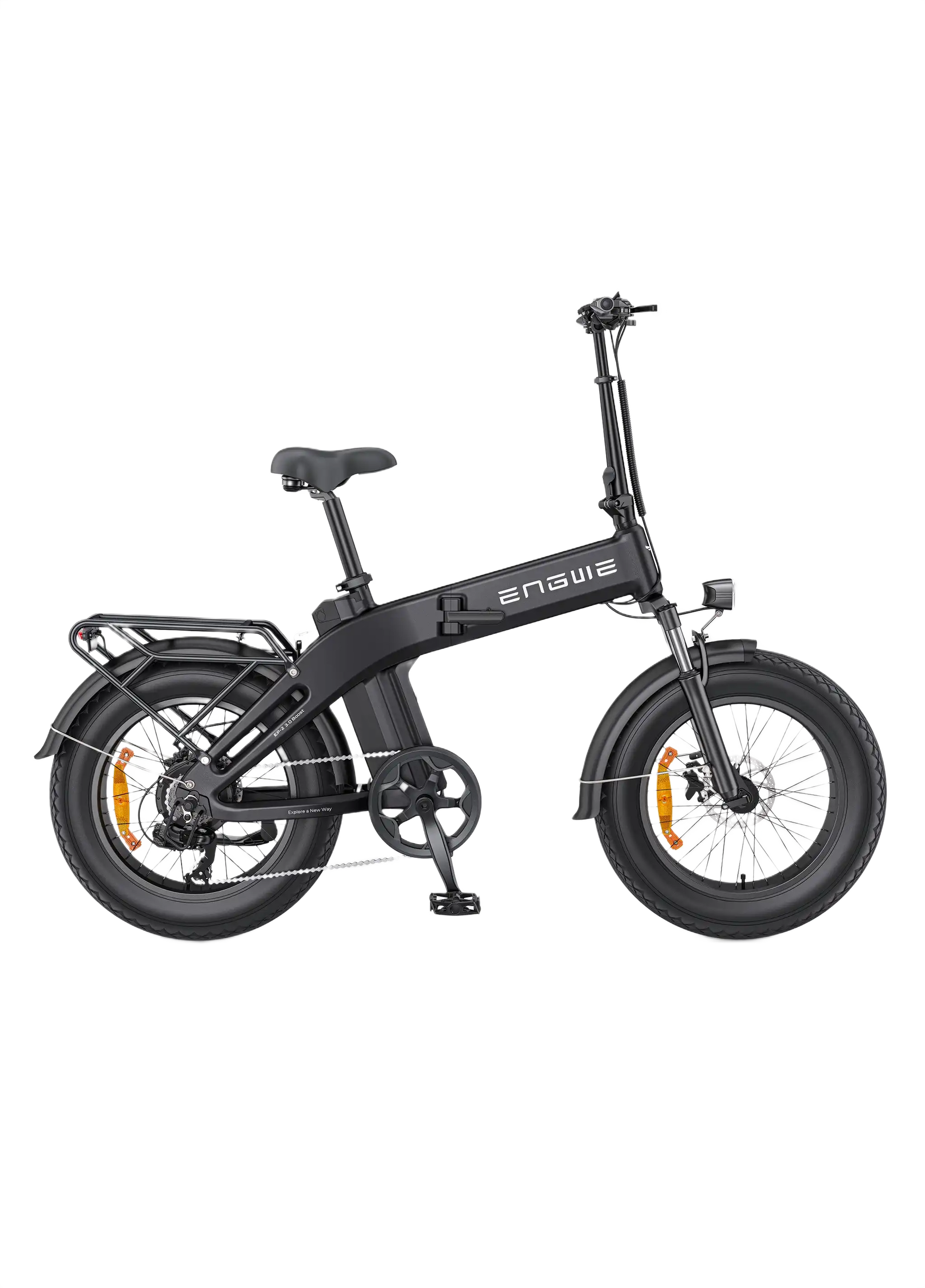  ENGWE EP-2 3.0 Boost black electric bike with black frame on a white background