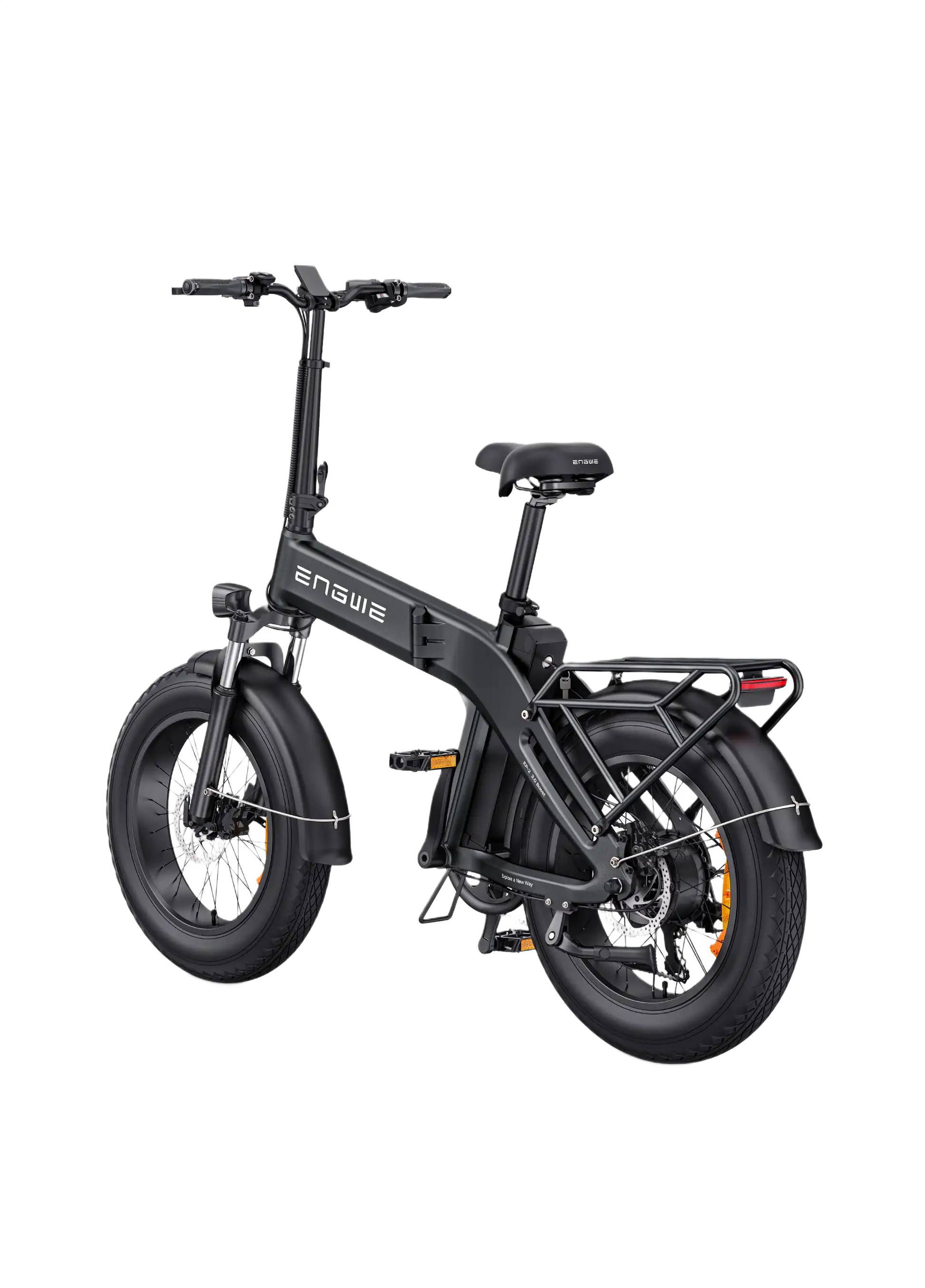  ENGWE EP-2 3.0 Boost black electric bike with black frame on a white background