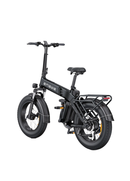 ENGWE ENGINE PRO 3.0 Boost Black electric bike with 'ENWE' branding on a white background