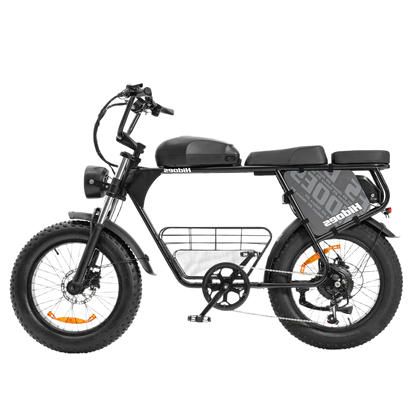 Hidoes B9 750W elektrijalgratas kahe eemaldatava 48V akuga, 20-tolliste Fat Tire rehvide ja pika sadulaga