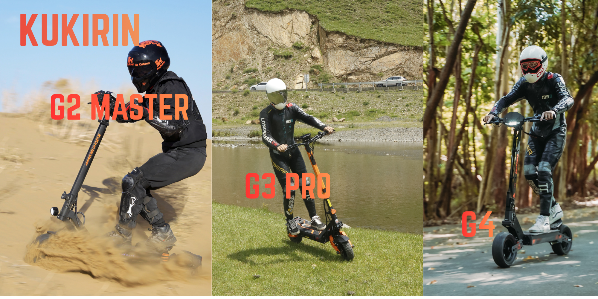 Laadi video: Kukirin G2 Master vs. G3 PRO vs. G4 : Electric Scooter Walk Around