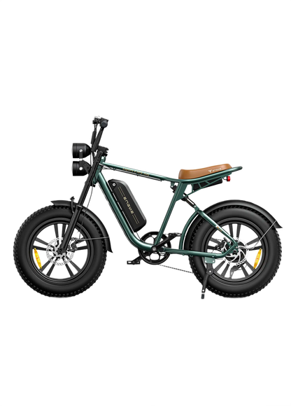 ENGWE M20 Green electric bike on a white background