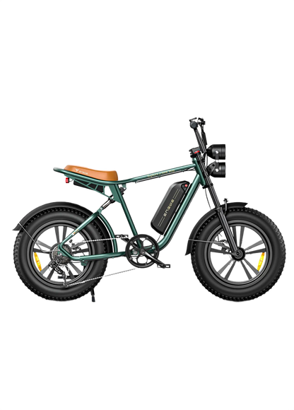 ENGWE M20 Green electric bike on a white background