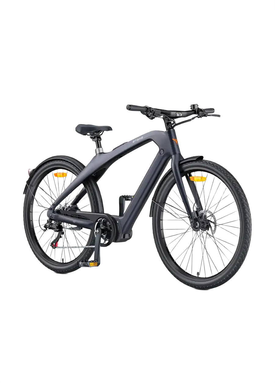 ENGWE N1 PRO Green electric bicycle on a white background